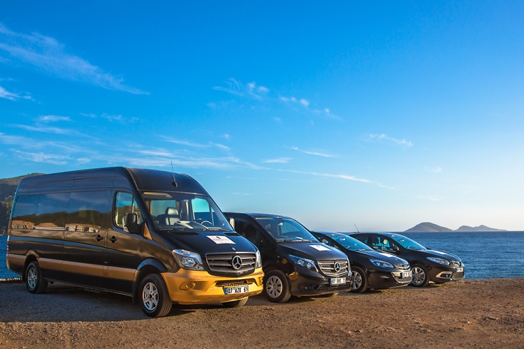 Private airport transfer in Kalkan, Turkey
