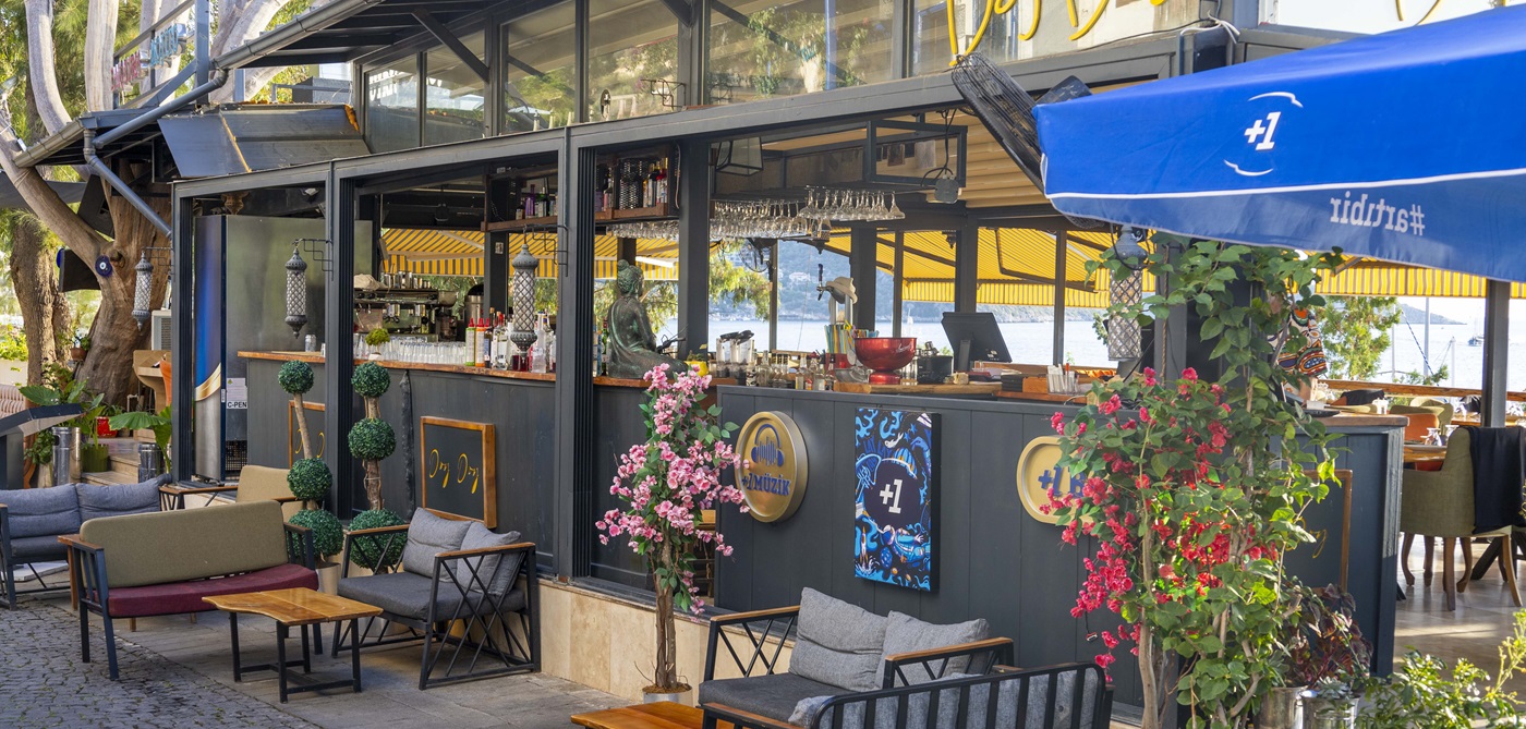 Kalkan harbour and coastline