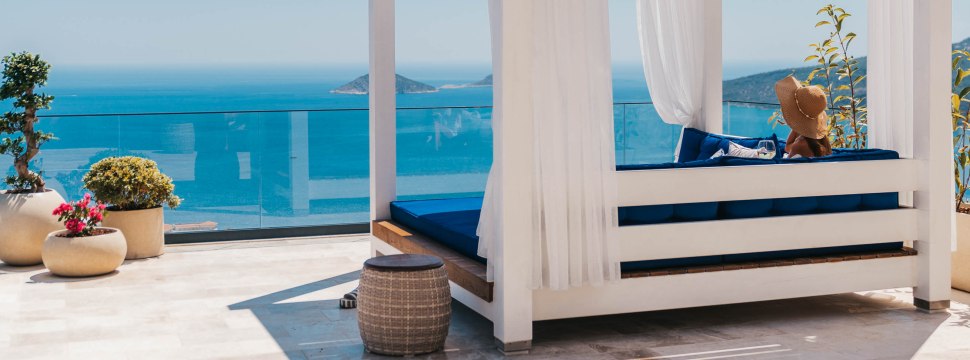 A sea-view villa terrace, matched to your travel style